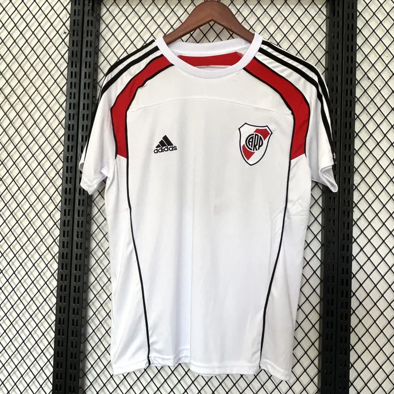 25/26 River Plate Training Suit white soccer jersey