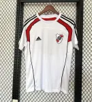 25/26 River Plate Training Suit maillot de foot blanc 25/26 River Plate Training Suit white soccer jersey
