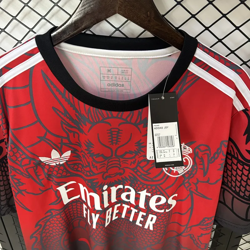 24/25 Real Madrid Red Soccer jersey