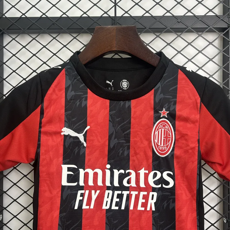 25/26 AC Milan home Kids kit