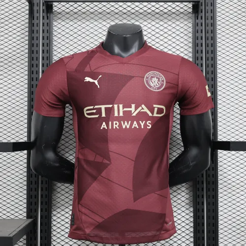 24/25 Maglia Manchester City Third Away red Player