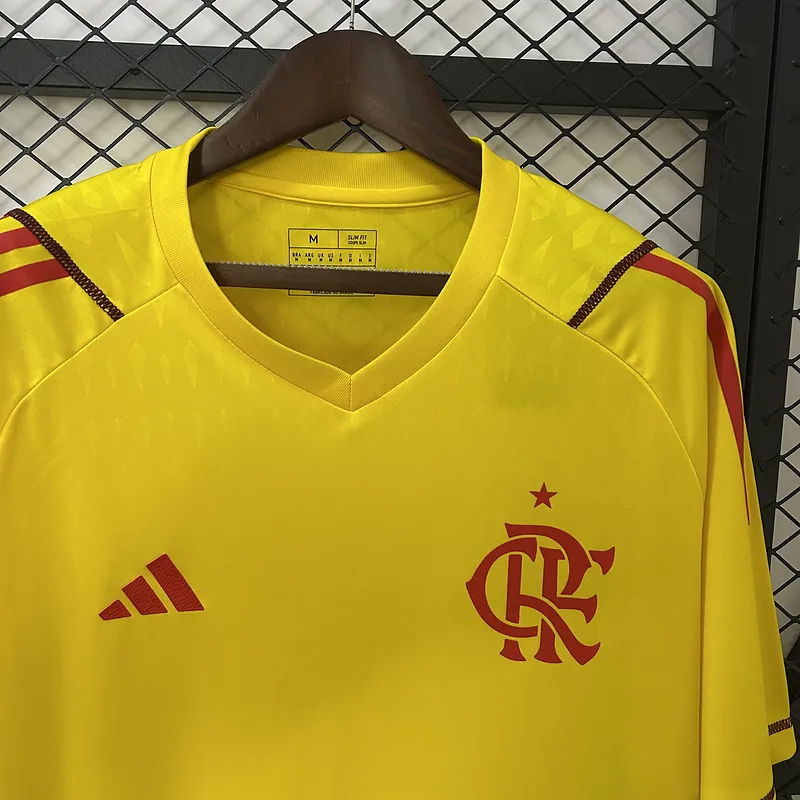25/26 Flamengo Limited Edition Goalkeeper Yellow Jersey