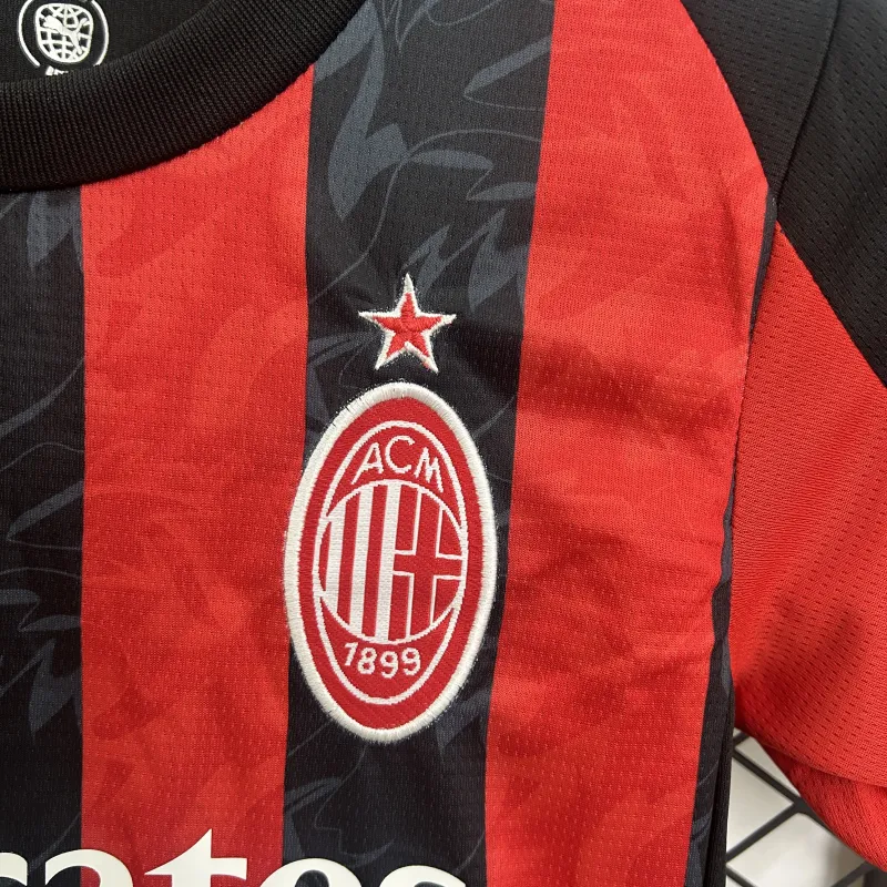 25/26 AC Milan home Kids kit