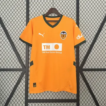 24/25 Valencia derde gele voetbalshirt weg