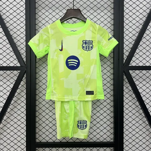 24/25 Barcelona third away Kids kit