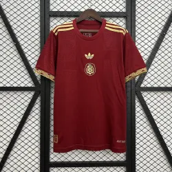 2025 Mexico red Gold Cup special jersey - product photo 2025 Mexico red Gold Cup special Men's jersey front view, showing design and crest.