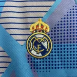 24/25 Real Madrid Goalkeepe Blue Kids kit