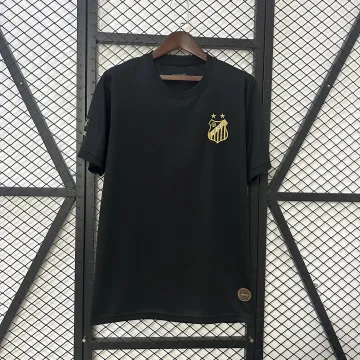 25-26 Santos Special Edition black soccer jersey