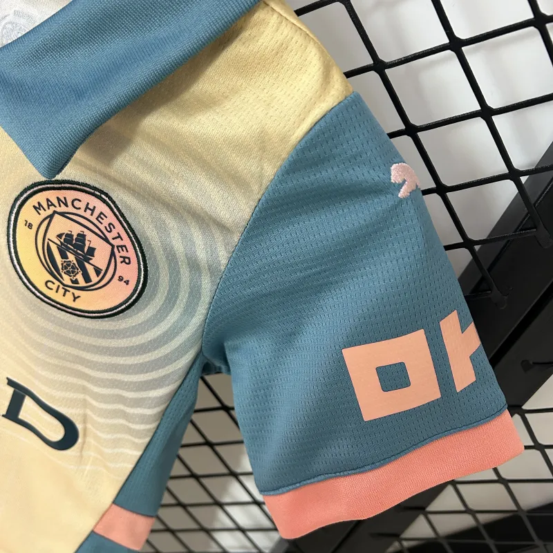 24/25 Manchester City Fourth Kids kit