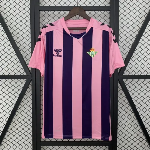 25/26 Real Betis Maillot de foot rose édition spéciale
