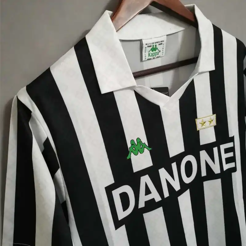 92/94 Juventus Home Retro Soccer Jersey