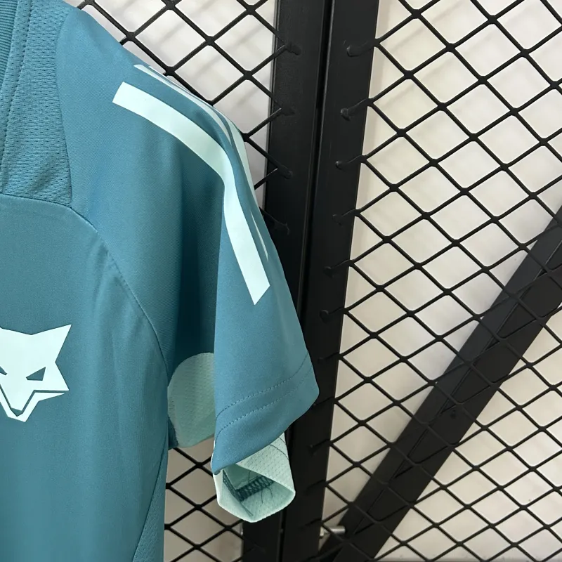 25/26 Cruzeiro Mulher Verde Uniforme de Treino Camisola de Futebol