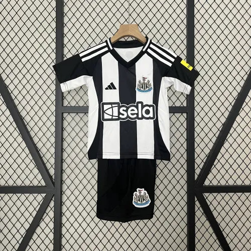 24/25 Newcastle United Home zwarte kinderkleding
