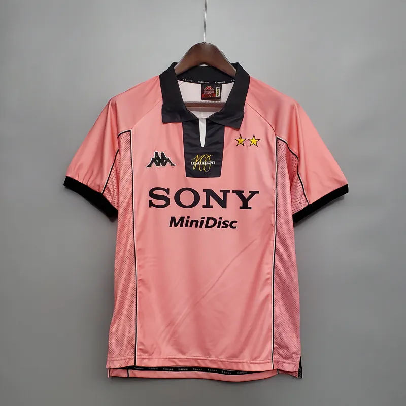 97/98 Juventus Away Retro Soccer Jersey
