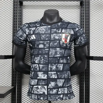 2024 Japan black cartoon player version jersey