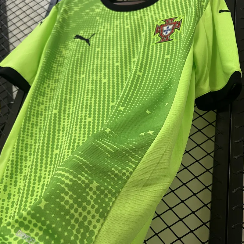 Camisola de guarda-redes verde de Portugal 2025