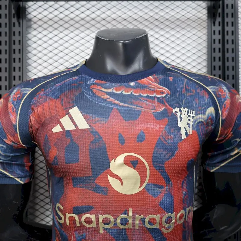 25/26 Manchester United Snake Special Red player Version jersey