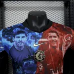 25/26 Manchester United Ronaldo Chelsea messi special Blue and Orange player jersey