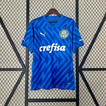 24/25 Palmeiras Goalkeeper Blue Soccer jersey