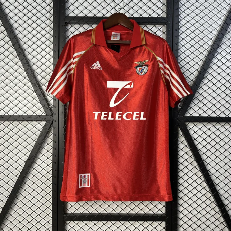 98/99 Benfica Home Retro Soccer Jersey