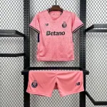 25-26 Porto away pink kids kit