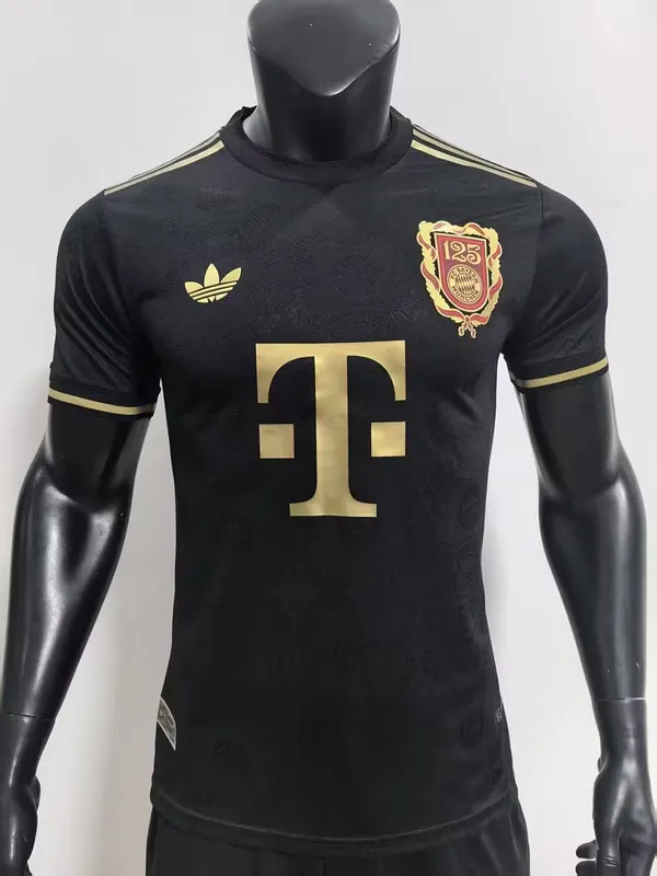 25/26 Bayern Munich 125th anniversary black player jersey