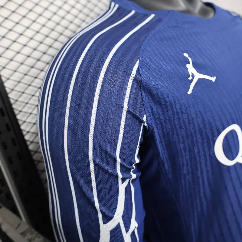 Camisola de jogador de manga comprida 24/25 PSG 4th Away