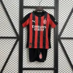 25/26 AC Milan home Kids kit