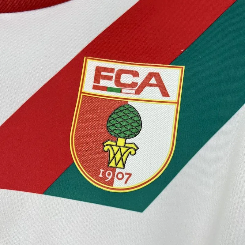 25/26 FC Augsburg Home Soccer Jersey
