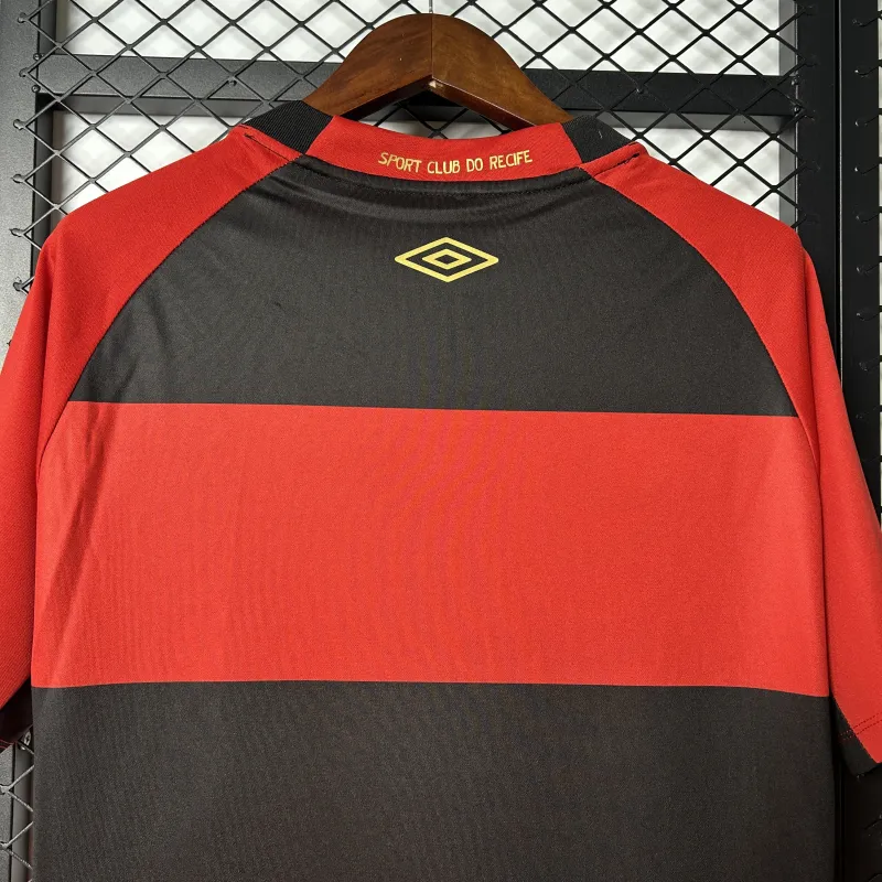 25/26 Sport Recife Home red soccer jersey