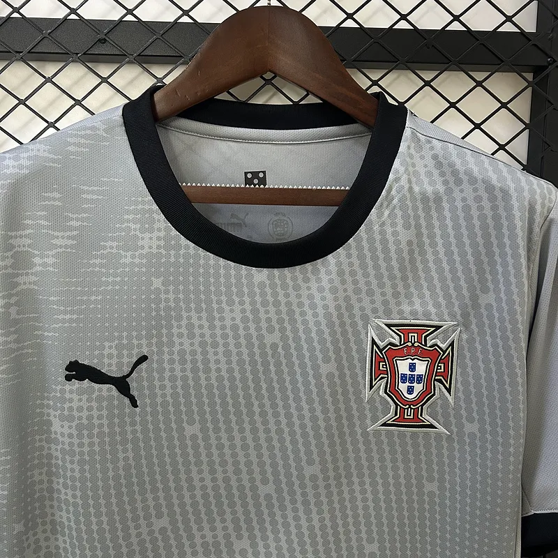 2025 Portugal gray goalkeeper jersey
