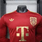 25/26 Bayern Munich 125th Anniversary Red long sleeve player Jersey