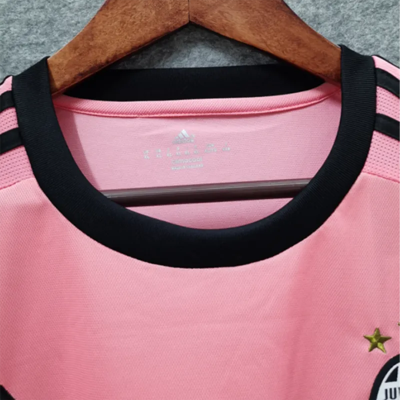 15/16 Juventus Away Retro long sleeve Jersey