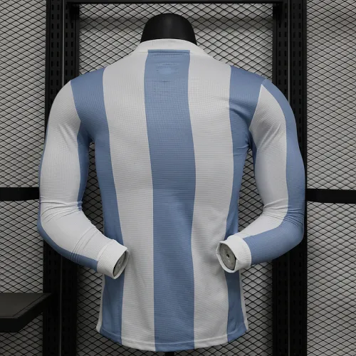 2025 Argentina 50th Anniversary long sleeve player version jersey