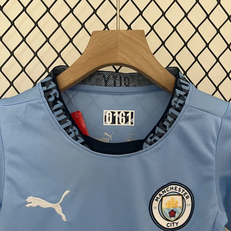 24/25 Manchester City home Kids kit