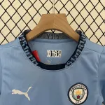 24/25 Manchester City home Kids kit