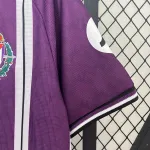 Camisola de futebol roxa 24/25 do Real Valladolid