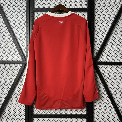 2025 Brazil Internacional Home long sleeve Jersey