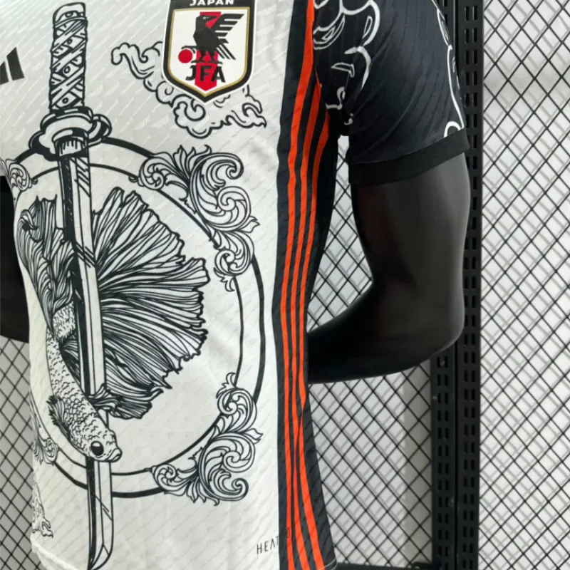 2024 Japan tsubasa white player version jersey