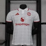 Maillot blanc Manchester United 24/25, version spéciale joueur 24/25 Manchester United white special player version jersey