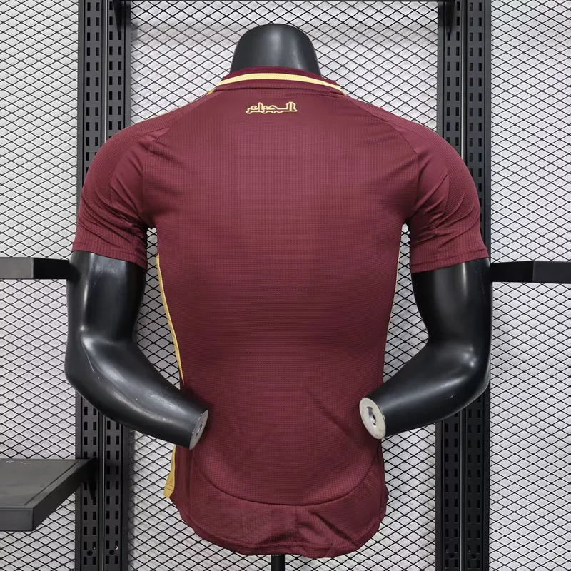 2025 Algeria red player jersey