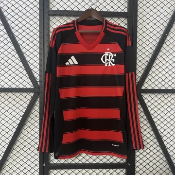 25/26 Camisola de Futebol de Manga Comprida do Flamengo