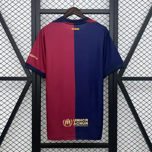 24/25 Barcellona Maglia da calcio blu Home