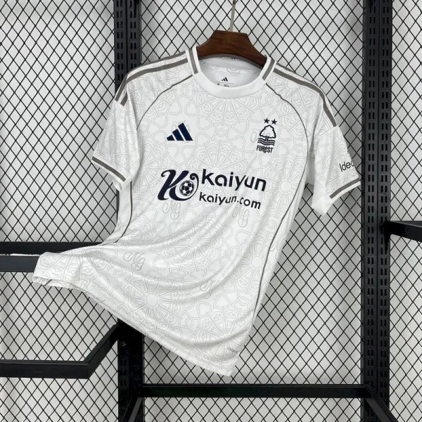 Nottingham Forest 25/26 football jersey - A-Grade Quality Detail View