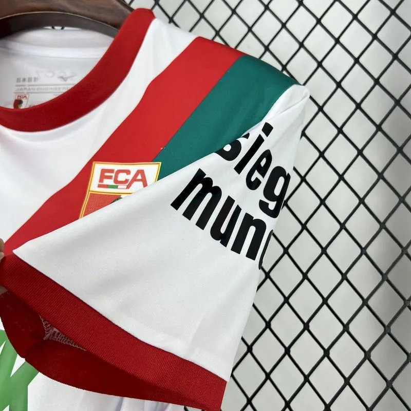 25/26 FC Augsburg Home Soccer Jersey