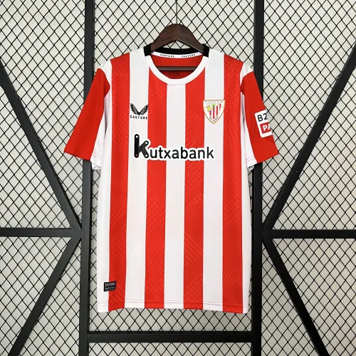 24-25 Athletic Bilbao Home Soccer Jersey