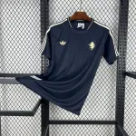 25-26 Juventus black retro version Jersey