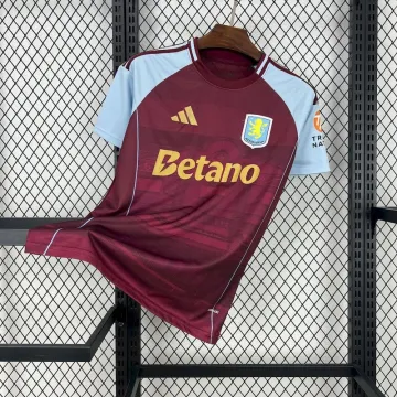 25-26 Aston Villa home soccer jersey