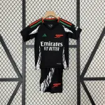 24/25 Arsenal Away zwarte Kids kit 24/25 Arsenal Away black Kids kit