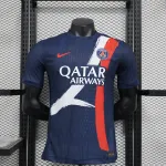 24/25 PSG Special Edition blauw spelersshirt 24/25 PSG Special Edition Blue player jersey